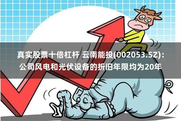 真实股票十倍杠杆 云南能投(002053.SZ)：公司风电和光伏设备的折旧年限均为20年